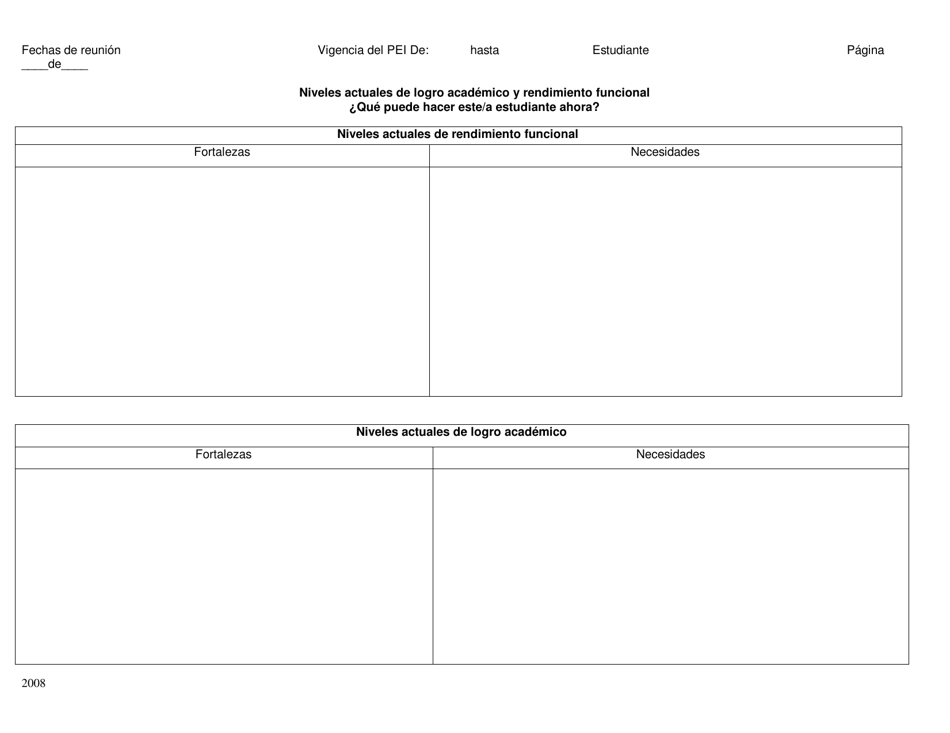 Programa Educativo Individualizado Para Estudiantes De 3 a 13 Anos De Edad - Rhode Island (Spanish), Page 4