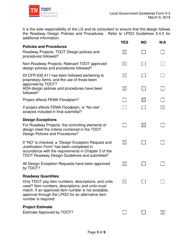 Sample Form 5-3 Design Policies Checklist and Certification - Tennessee, Page 3