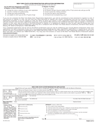 Form MV-44NC Application for Name Change Only on Standard Permit, Driver License or Non-driver Id Card - New York, Page 3