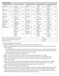 Instructions for Form SL-202C County Levy Limit Worksheet - Wisconsin, Page 2