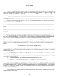SEC Form 1981 (F-1) Registration Statement for Securities of Certain Foreign Private Issuers, Page 6