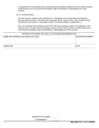 GSA Form 3486 Lease of Real Property, Page 5