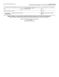 Formulario CDTFA-401-GS-S Declaracion Del Impuesto Sobre Las Ventas Y El Uso Estatal, Local Y De Distrito - California (Spanish), Page 2