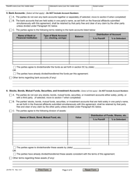 Form JD-FM-172 Dissolution/Legal Separation Agreement - Connecticut, Page 4