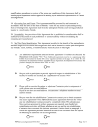 Site Access Agreement - Florida, Page 4
