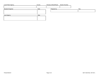 Form BLR13230 Engineer&#039;s Payment Estimate - Illinois, Page 2