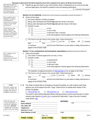 Form E-O3500.3 Eviction Order - Illinois, Page 2
