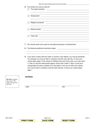 Form HM-O4004.1 Order on Hardship Motion - Illinois, Page 2