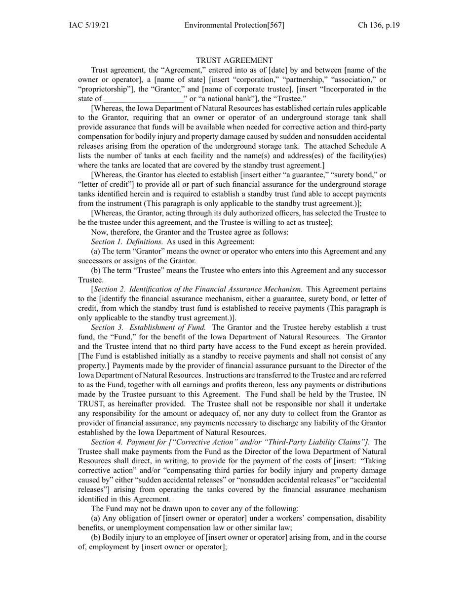 Chapter 136 - Financial Responsibility for Underground Storage Tanks - Iowa, Page 19