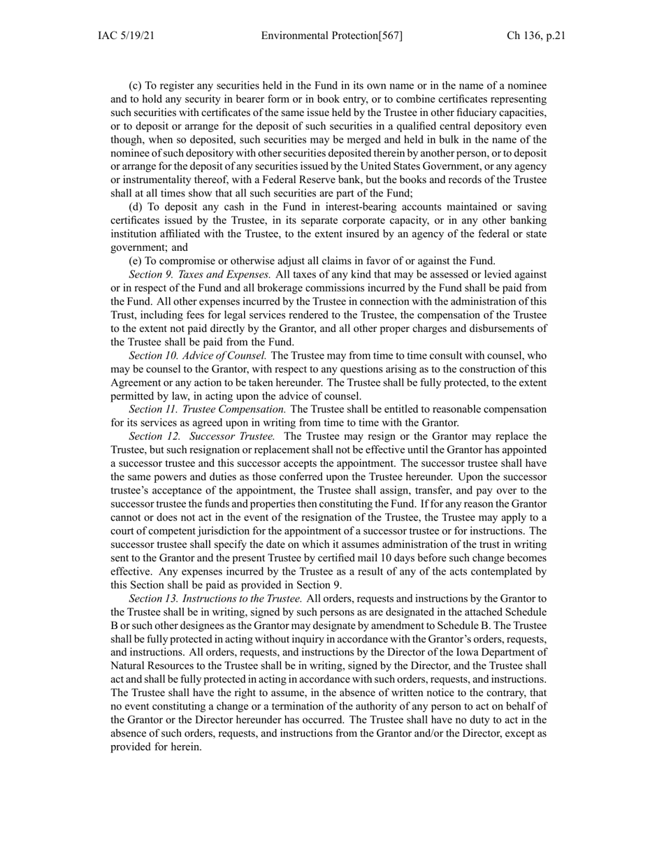 Chapter 136 - Financial Responsibility for Underground Storage Tanks - Iowa, Page 21