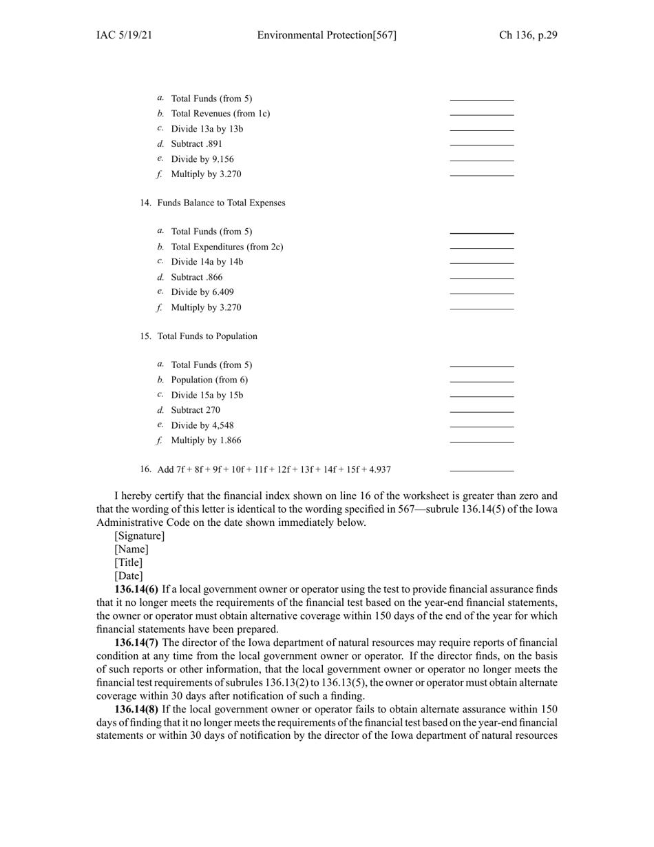 Chapter 136 - Financial Responsibility for Underground Storage Tanks - Iowa, Page 29