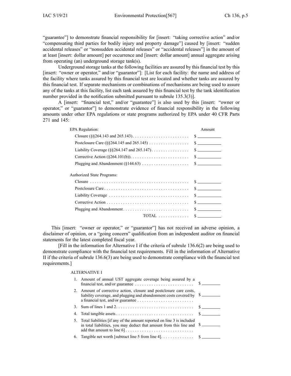 Chapter 136 - Financial Responsibility for Underground Storage Tanks - Iowa, Page 5