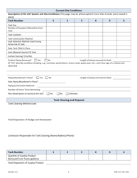 DNR Form 542-1303 Ust Closure Report - Filling in Place - Iowa, Page 2