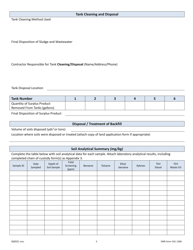 DNR Form 542-1306 Ust Closure Report - Tank and/or Piping Removal - Iowa, Page 3