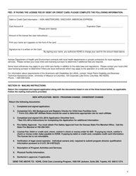 Form CCL.801 Application for a School Age Drop-In Program - Kansas, Page 4