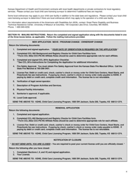 Form CCL.301 Application for a Child Care Center, Preschool, Head Start - Kansas, Page 4