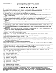 Formulario CCA-1211A-S Solicitud Para Busqueda De Verificacion De Antecedentes - Arizona (Spanish), Page 8