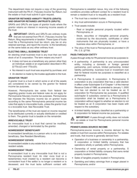 Form PA-41 Pa Fiduciary Income Tax Return - Pennsylvania, Page 6