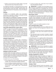 Form PA-41 &quot;Pa Fiduciary Income Tax Return&quot; - Pennsylvania, Page 7