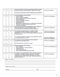 Facility License Application - Oregon, Page 5