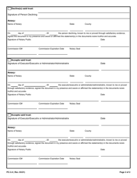 Form PC-3.4 Acceptance/Declination - Rhode Island, Page 2