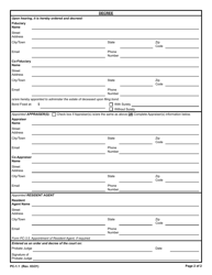 Form PC-1.1 Administration Petition - Rhode Island, Page 3