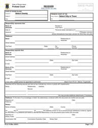 Form PC-2.13 Receiver - Rhode Island