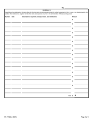 Form PC-7.1 Account - Rhode Island, Page 3