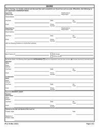 Form PC-2.10 Conservatorship - Rhode Island, Page 2