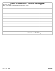 Form PC-1.9 &quot;Petition for Voluntary Informal Executor&quot; - Rhode Island, Page 3