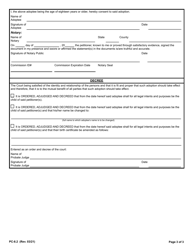 Form PC-8.2 Adult Adoption Petition - Rhode Island, Page 3