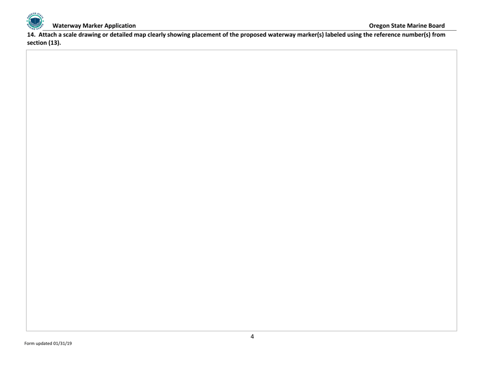 Waterway Marker Application - Oregon, Page 4