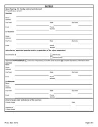 Form PC-2.2 Minor Guardianship - Rhode Island, Page 3