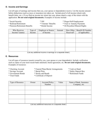 Form DSS-EA-243 Application for Chronic Renal Disease Program - South Dakota, Page 2