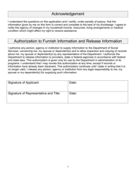 Form DSS-EA-243 Application for Chronic Renal Disease Program - South Dakota, Page 5