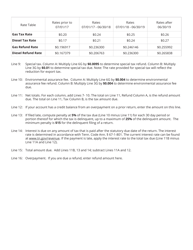 Form PET377 (RV-R0009701) Exporter Tax Return and Claim for Refund - Tennessee, Page 4