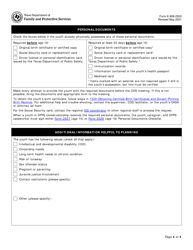 Form K-908-2503 Circle of Support (Cos) Referral - Texas, Page 4