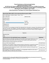 Form TCEQ-20322 Mswfl 40 Cfr Part 60, Subpart Www Reporting Submittal Form - Texas, Page 28