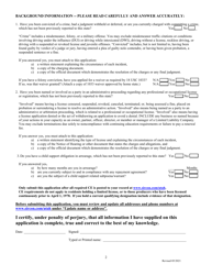 Individual License Reinstatement Application - Utah, Page 2