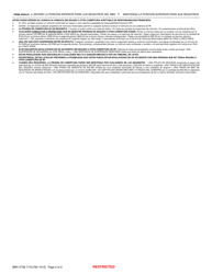 Formulario BMV5738 Poder Para El Registro De Vehiculos En Ohio - Ohio (Spanish), Page 2