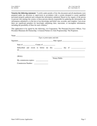 Form AEMS115 Concentrated Animal Feeding Operation (Cafo) License Application - Oklahoma, Page 3