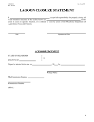 Form AEMS010 Swine Feeding Operation Transfer Application - Oklahoma, Page 4