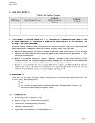 Form AEMS120 Annual Report for Agpdes Concentrated Animal Feeding Operations - Oklahoma, Page 4