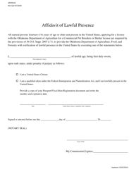 Form AEMS162 Animal Shelter Application - Oklahoma, Page 3