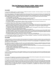 Form AT-1 Application for Apprentice Adjuster License - Oklahoma, Page 3