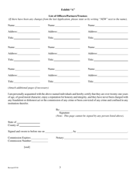 Renewal of Cemetery Merchandise Permit - Oklahoma, Page 3