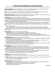 Form REA-4 Mass Appraisal Experience Log Form - Oklahoma, Page 2