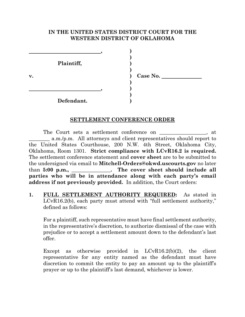 oklahoma-settlement-conference-order-fill-out-sign-online-and