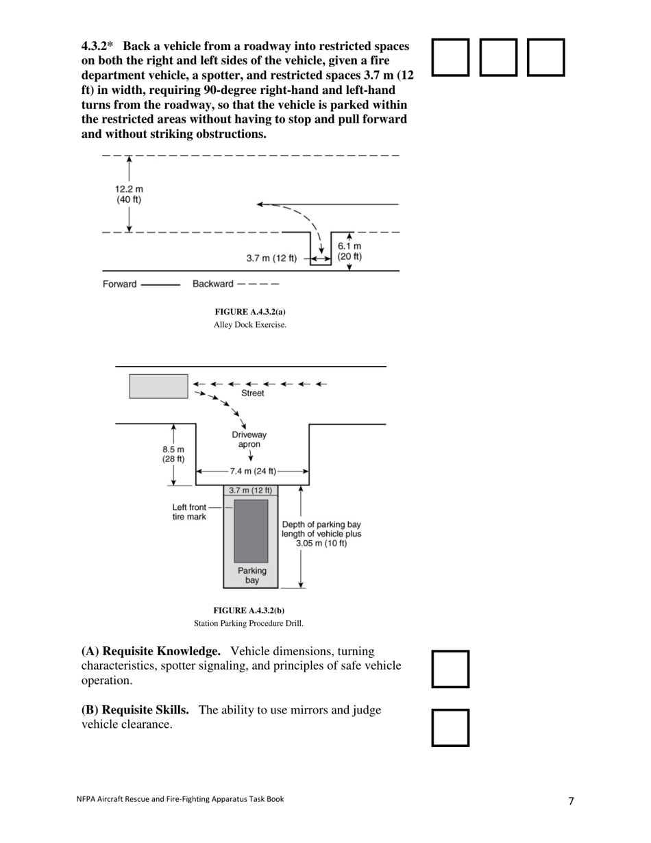 NFPA Aircraft Rescue and Fire-Fighting Apparatus Task Book - Oregon, Page 7