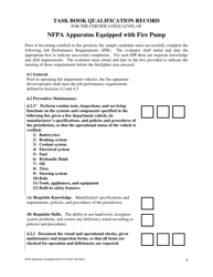 NFPA Apparatus Equipped With Fire Pump (Pumper) Task Book - Oregon, Page 5
